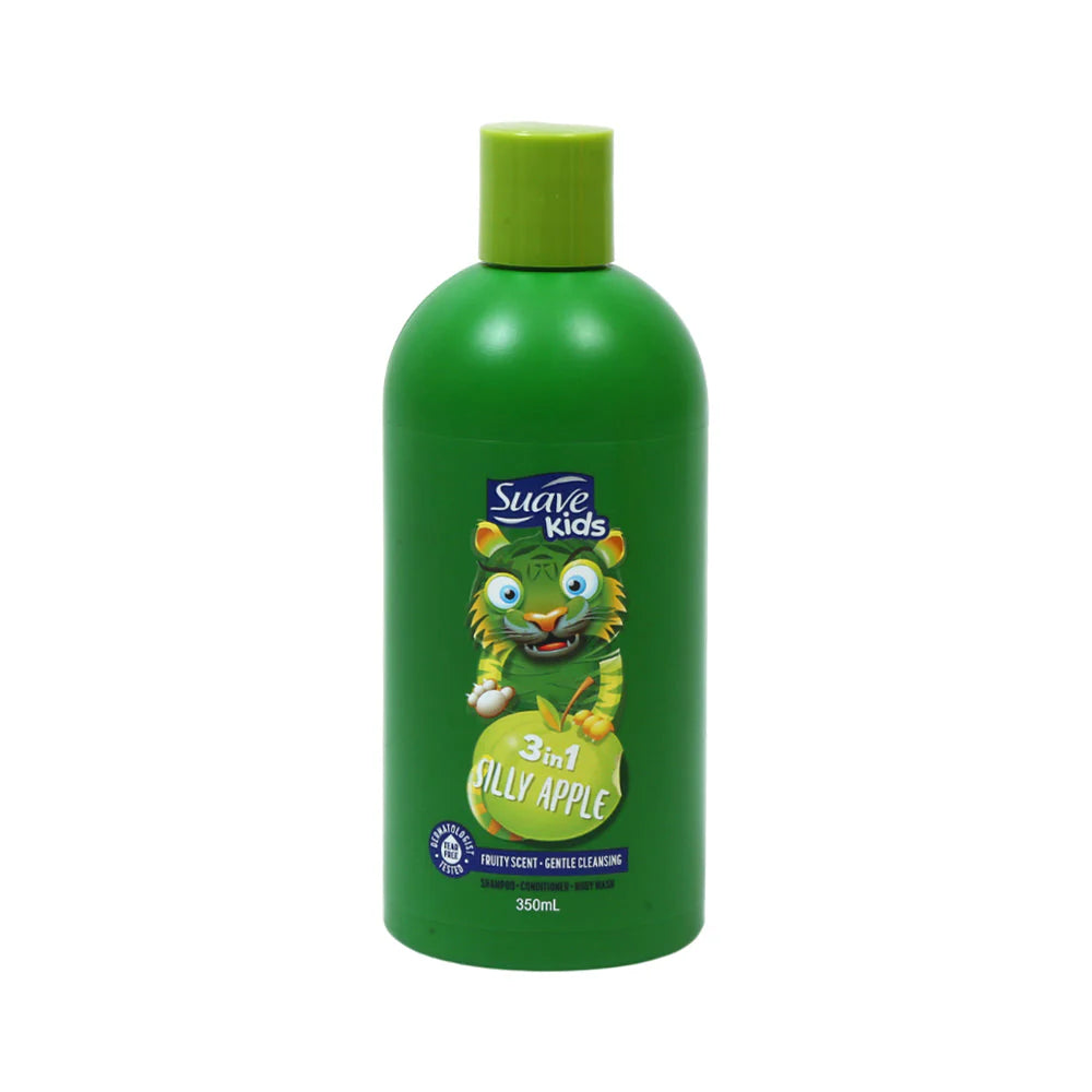 SUAVE KIDS SHAMPOO SILLY APPLE 3IN1 350 ML