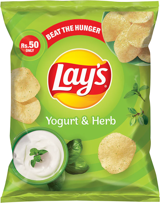 Lays Yogurt & Herb Chips 50 RS