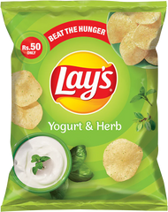 Lays Yogurt & Herb Chips 50 RS
