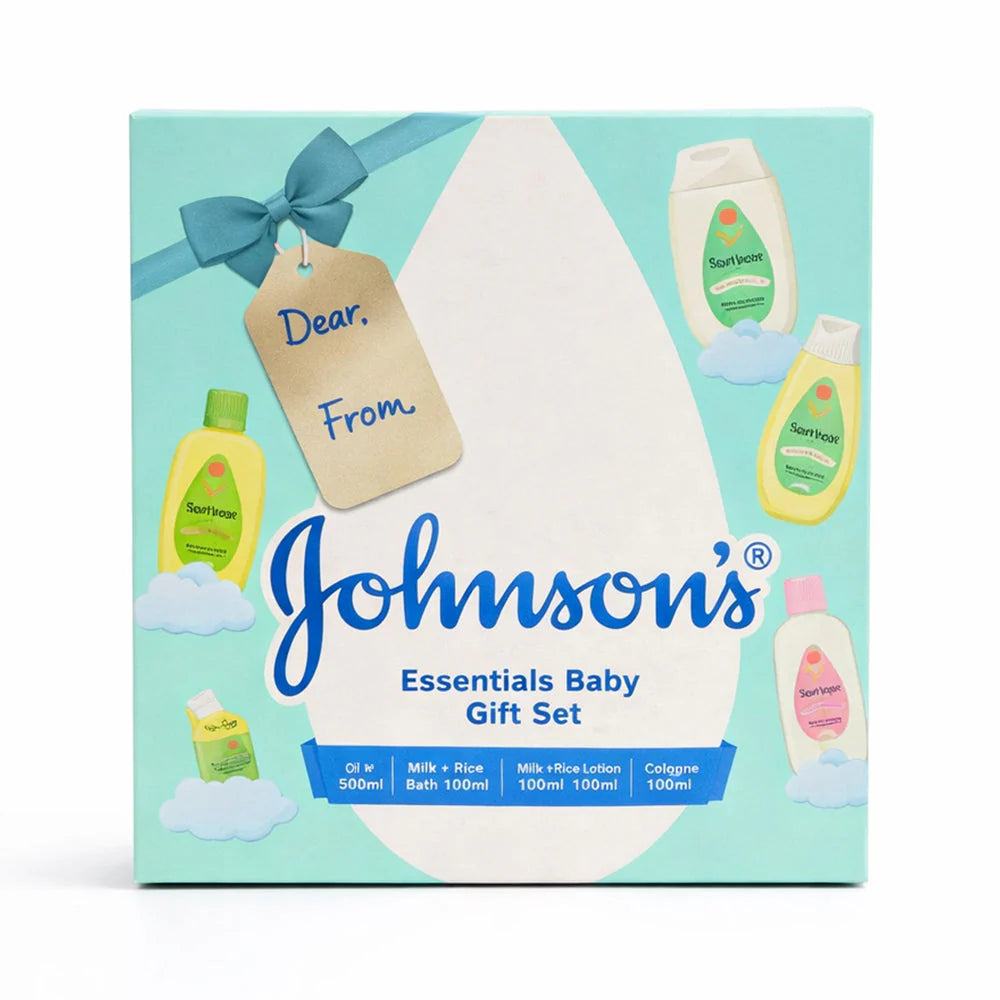 JOHNSONS BABY GIFT SET ESSENTIALS BOX