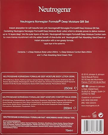 Neutrogena Deep Moisture Gift Set