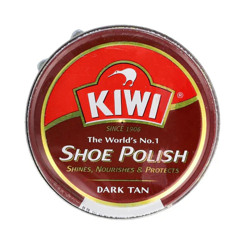 KIWI SHOE POLISH DARK TAN