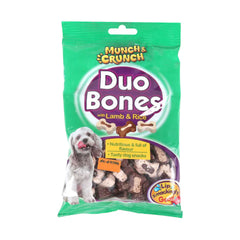 DOG FOOD DUO BONES WITH LAMBS & RICE 140 GM