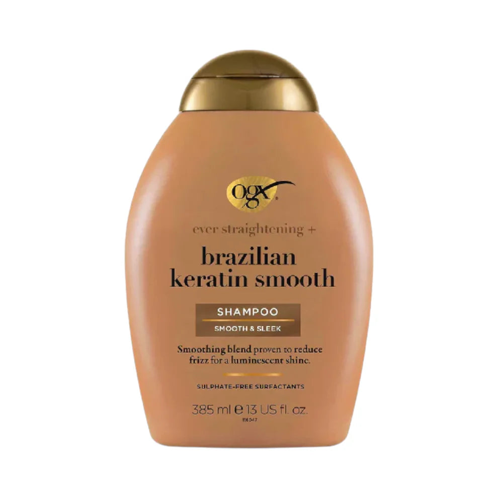 OGX SHAMPOO BRAZILIAN KERATIN SMOOTH & SLEEK 385 ML