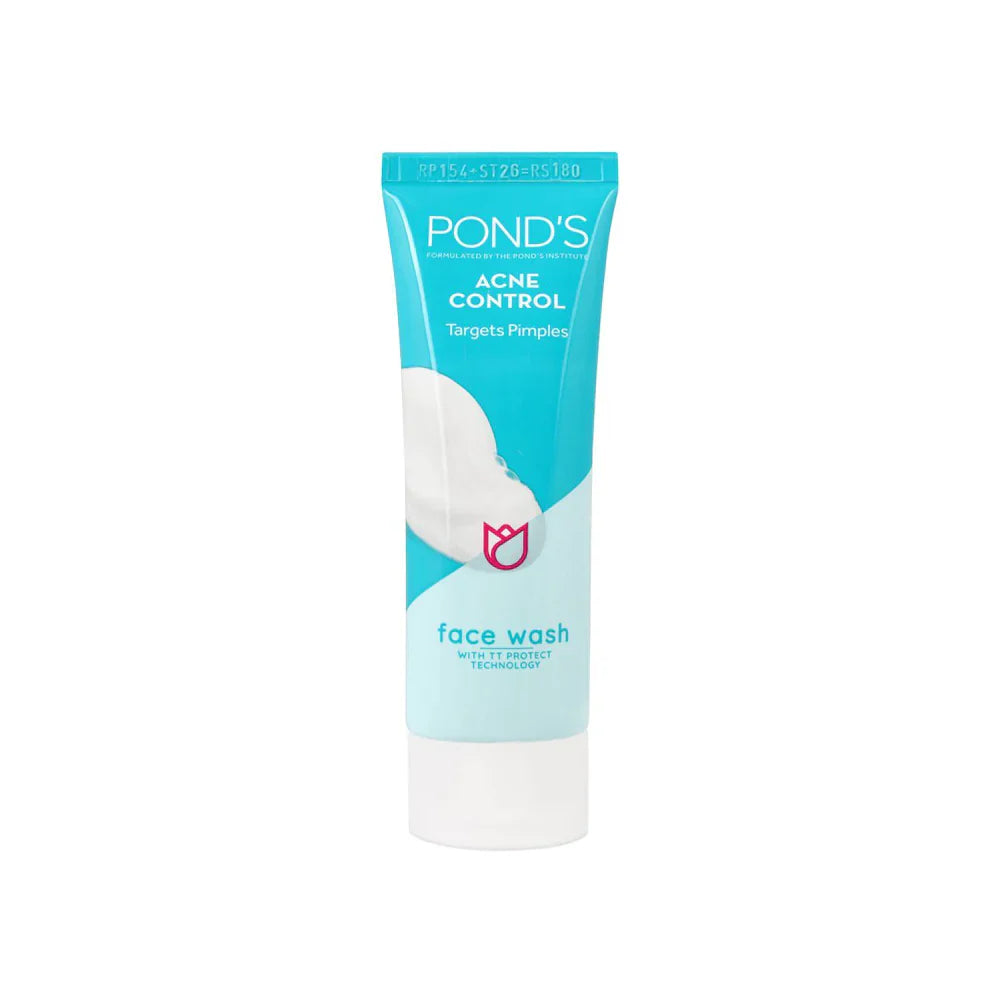 PONDS ACNE CONTROL TARGETS PIMPLES FACE WASH