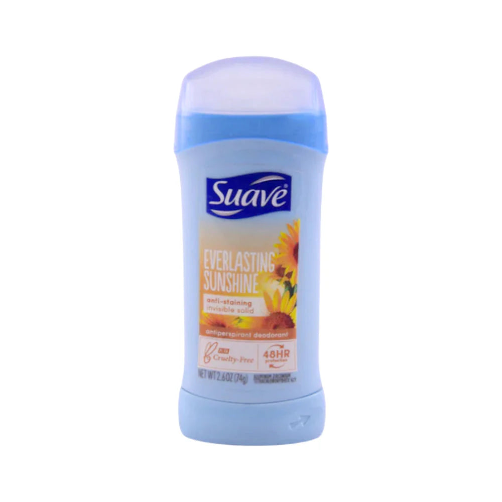 SUAVE DEODORANT STICK EVERLASTING SUNSHINE 74 GM