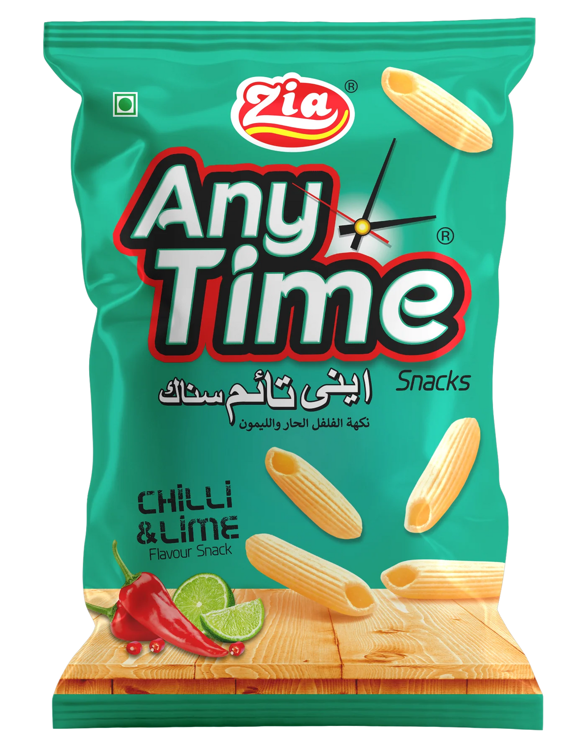 Zia Any Time Snacks Chilli & Lime 50 RS