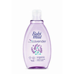 Baby Mild Relaxing Lavender Organic Head & Body Baby Bath 180 ml