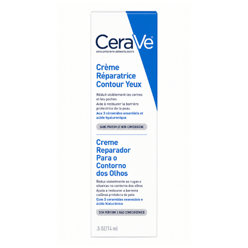 CeraVe Hyaluronic Acid Eye Repair Cream 14ml – Fragrance-Free Under Eye Moisturizer