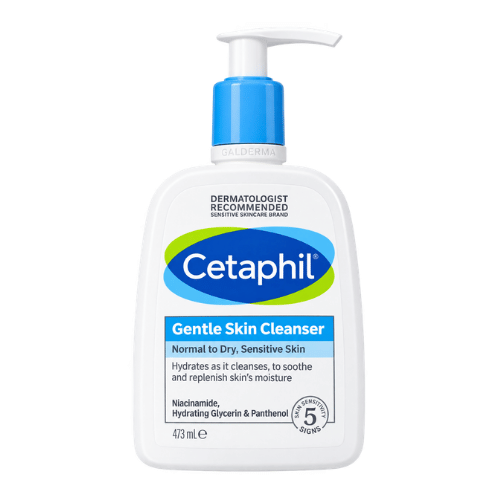 Cetaphil Gentle Skin Cleanser 473ml – Gentle Face Cleanser for Sensitive Skin