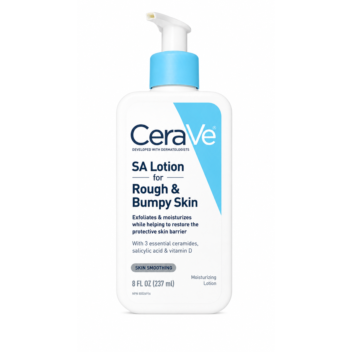 CeraVe SA Lotion for Rough & Bumpy Skin – Smoothing Moisturizer 237ml