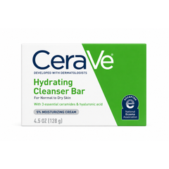 CeraVe Hydrating Cleanser Bar – Gentle Cleansing Bar for Normal to Dry Skin 128g