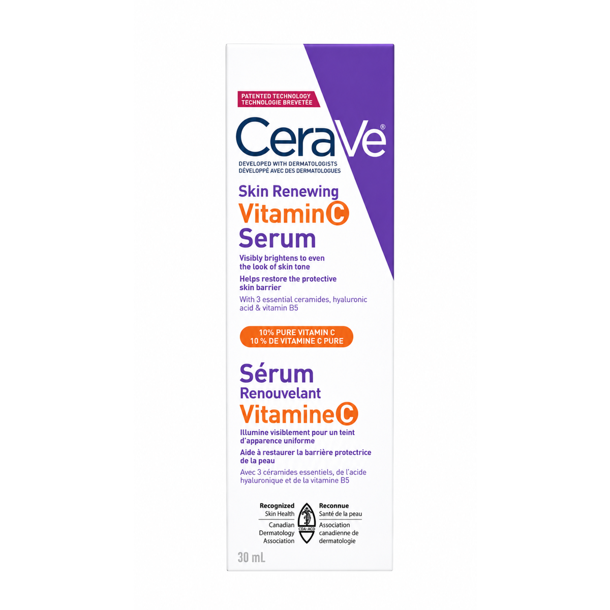 CeraVe Skin Renewing Vitamin C Serum – Brightening Facial Serum 30ml