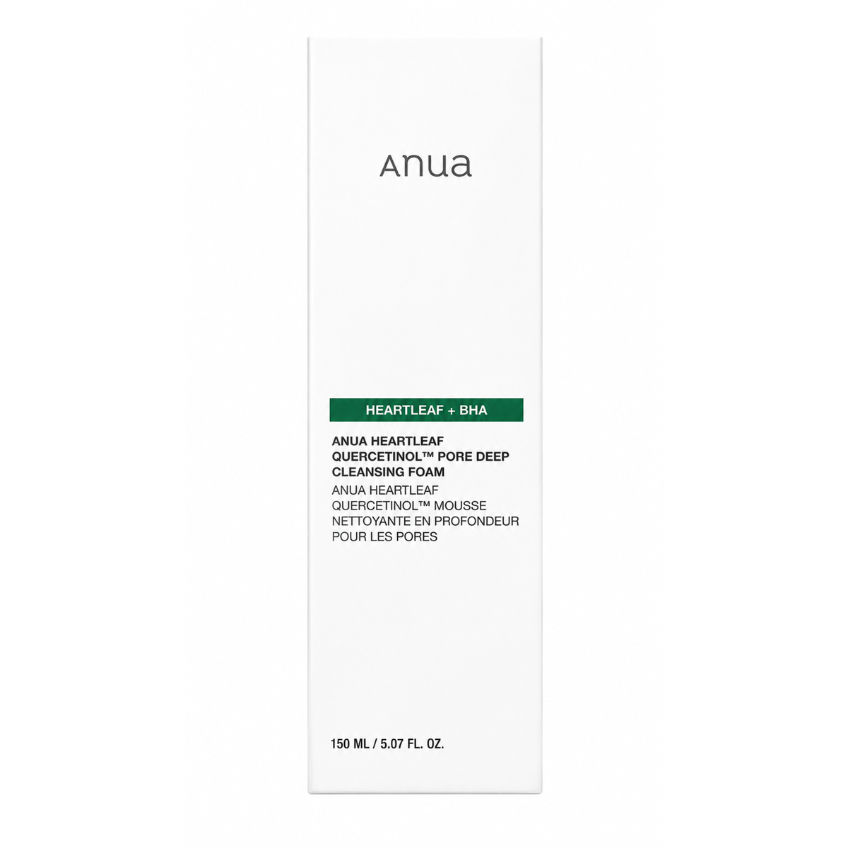 ANUA Heartleaf Quercetinol™ Pore Deep Cleansing Foam – Deep Pore Cleanser 150ml