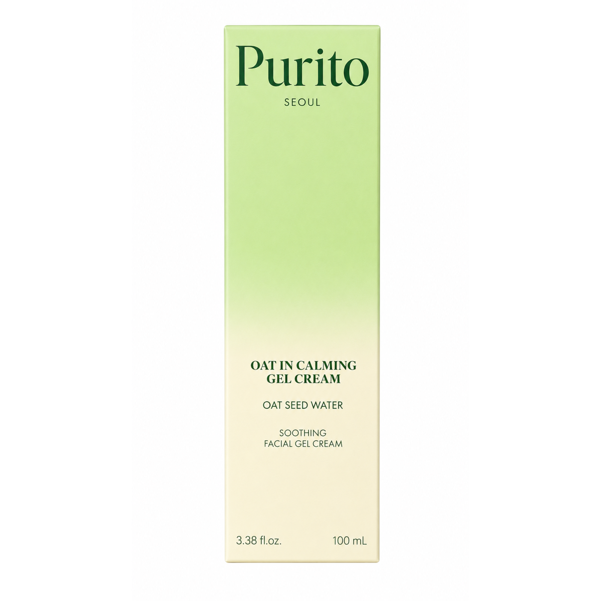 PURITO Oat-in Calming Gel Cream – Soothing & Lightweight Moisturizer 100ml
