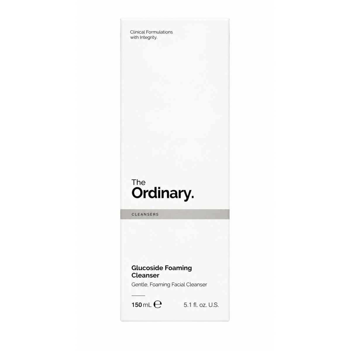The Ordinary Glucoside Foaming Cleanser – Gentle Facial Cleanser 150ml