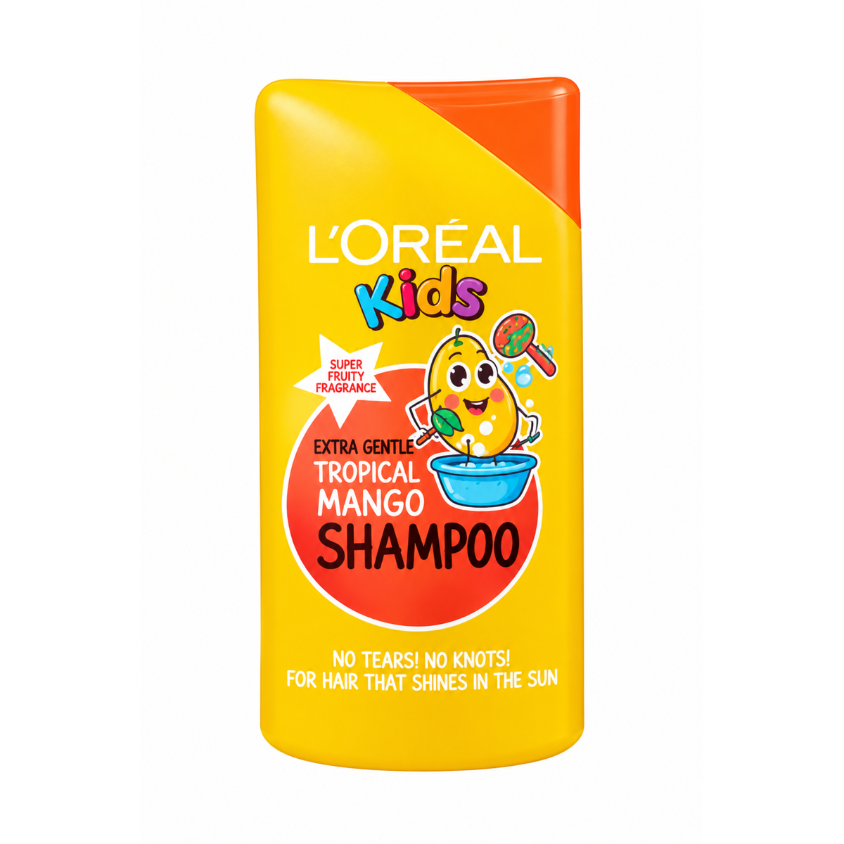 L'Oréal Paris Kids Tropical Mango Shampoo – Gentle Kids Hair Cleanser 250ml