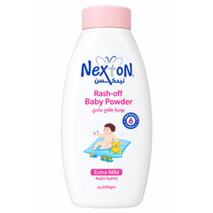 Nexton Rash Off Baby Powder – Gentle Baby Skin Care Powder 200g