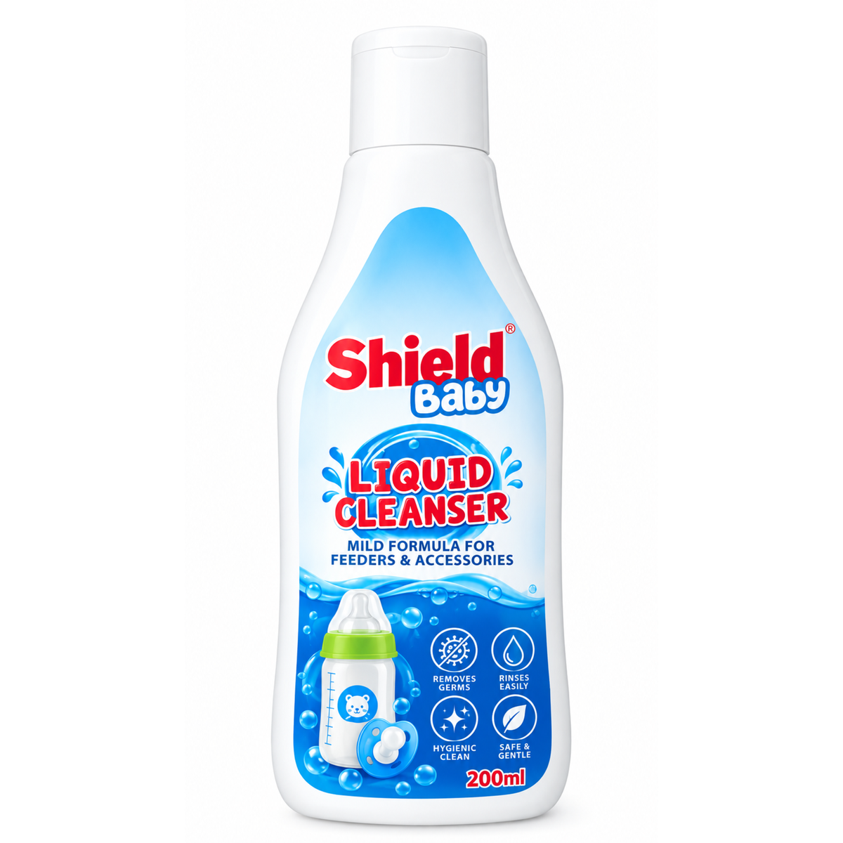 Shield Baby Feeder & Accessories Liquid Cleanser – 200ml