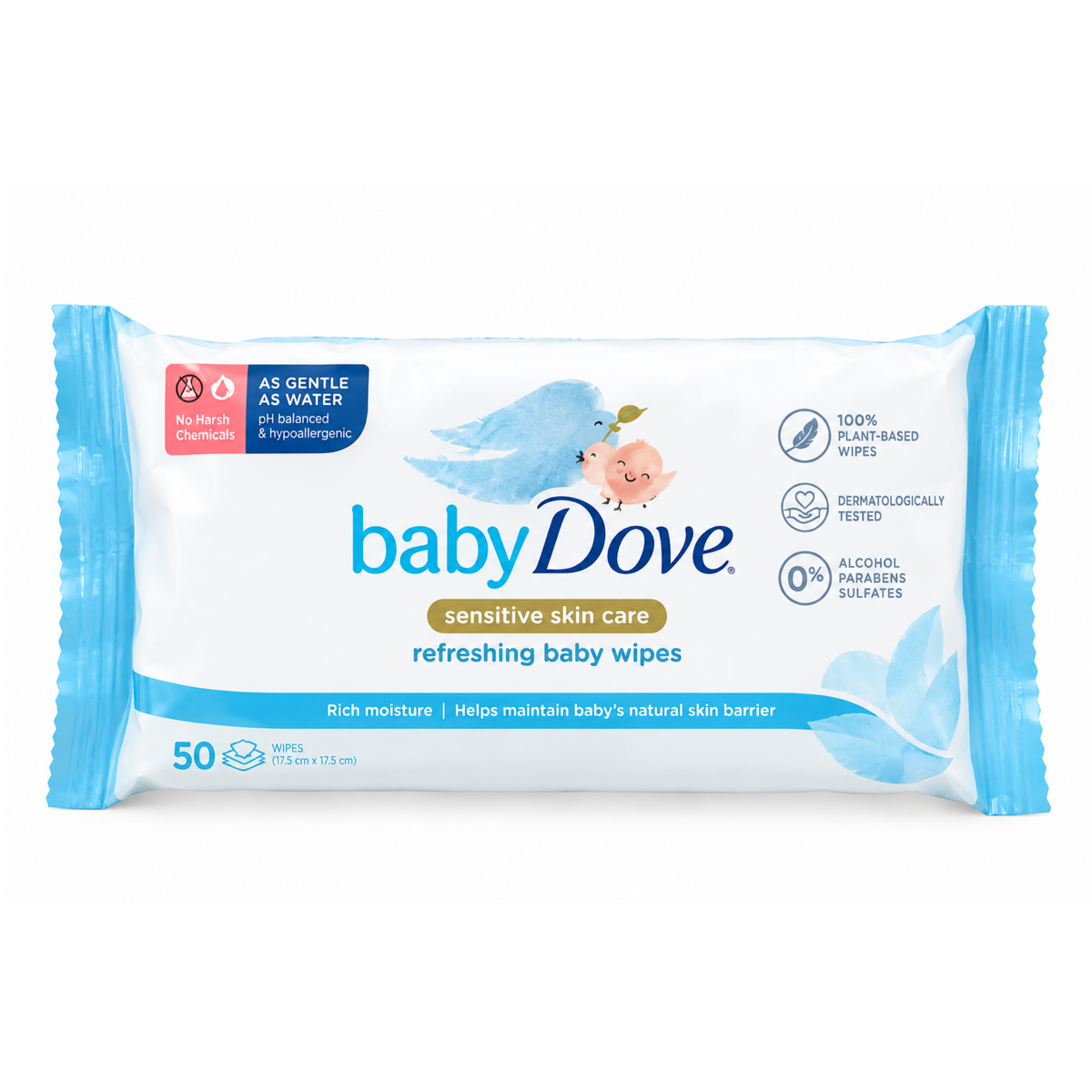 Dove Baby Rich Moisture Wipes – 50s