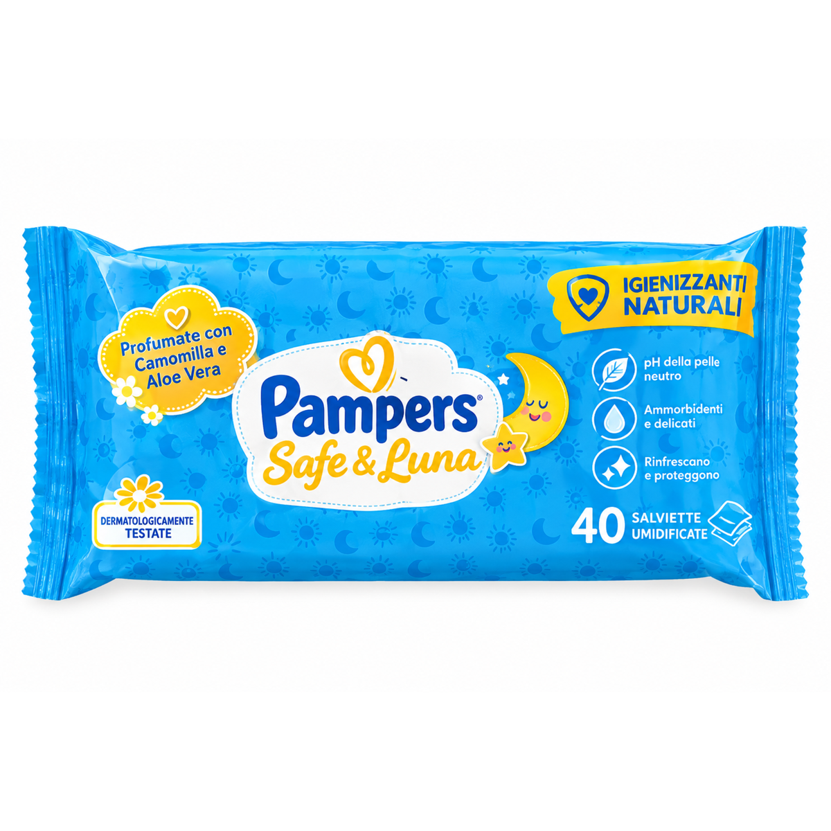 Pampers Sole e Luna Baby Wipes – 40s