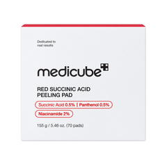medicube Red Succinic Acid Peeling Pads 155g (70 Pads)