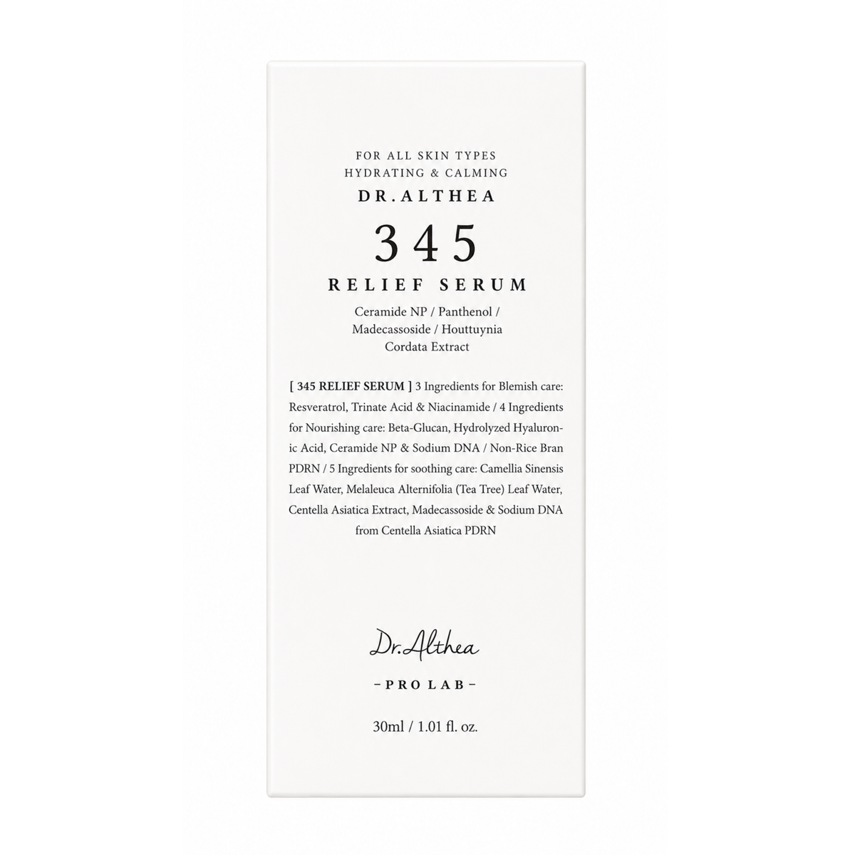 Dr. Althea 345 Relief Serum 30ml