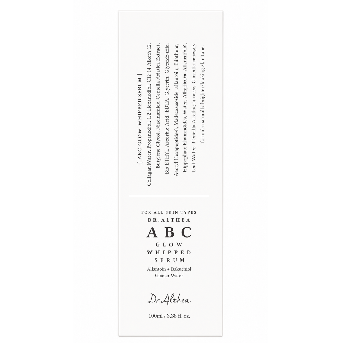 Dr. Althea ABC Glow Whipped Serum 100ml