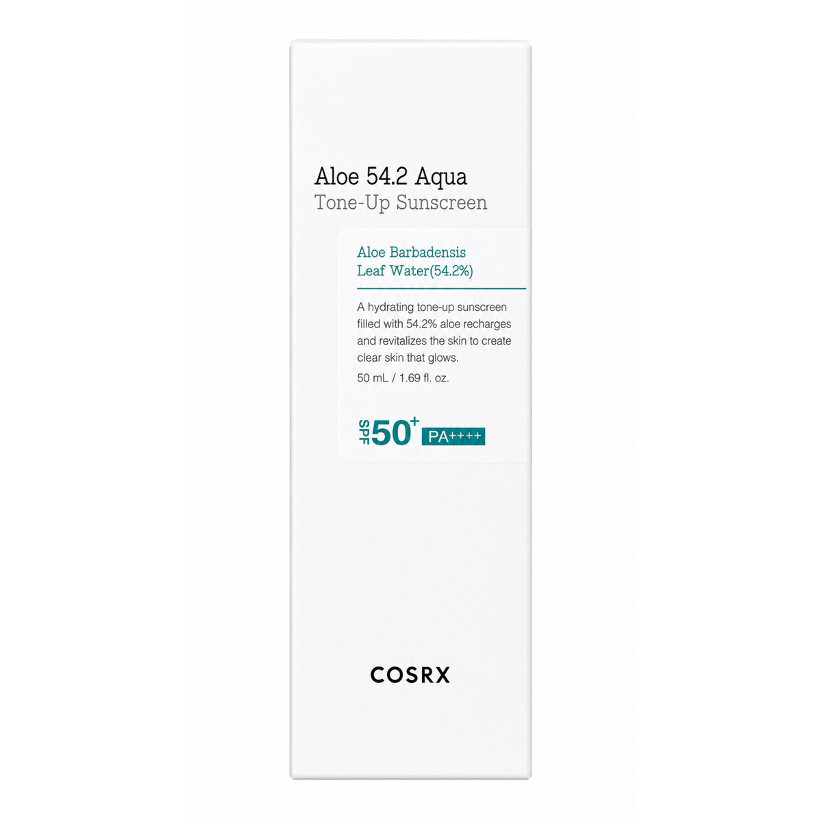 COSRX Aloe 54.2 Aqua Tone-Up Sunscreen SPF 50+ PA++++ 50ml
