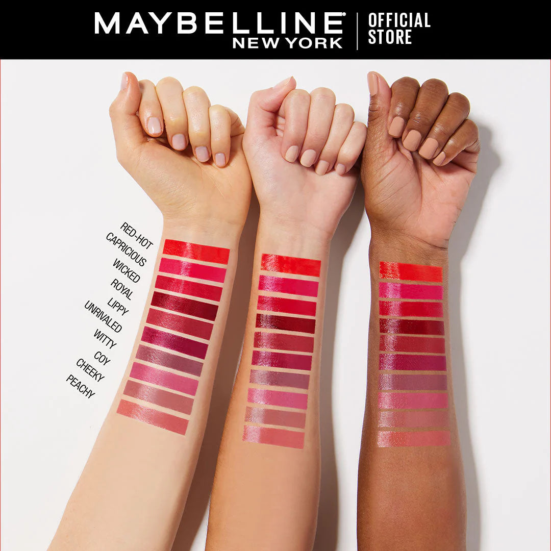 MAYBELLINE SUPERSTAY VINYL INK 15 PEACHY AS