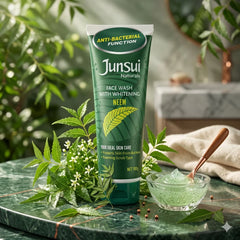 Junsui Naturals Face Wash Gel with Whitening Neem 100gm