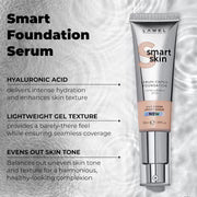 LAMEL Smart Skin Serum Tinted Foundation №401 Porcelain 35ml