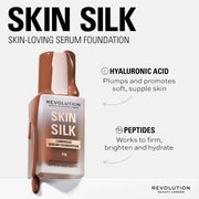 Makeup Revolution Skin Silk Serum Foundation F6 23ml