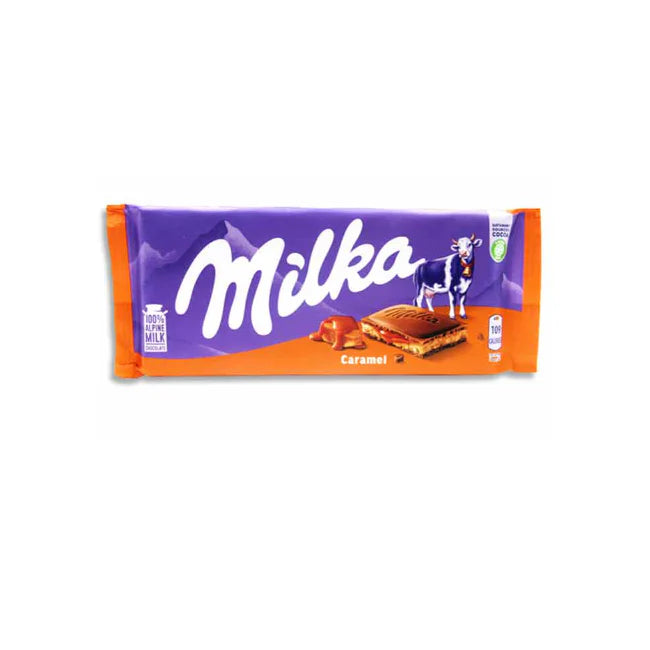 Milka Caramel Chocolate 100g