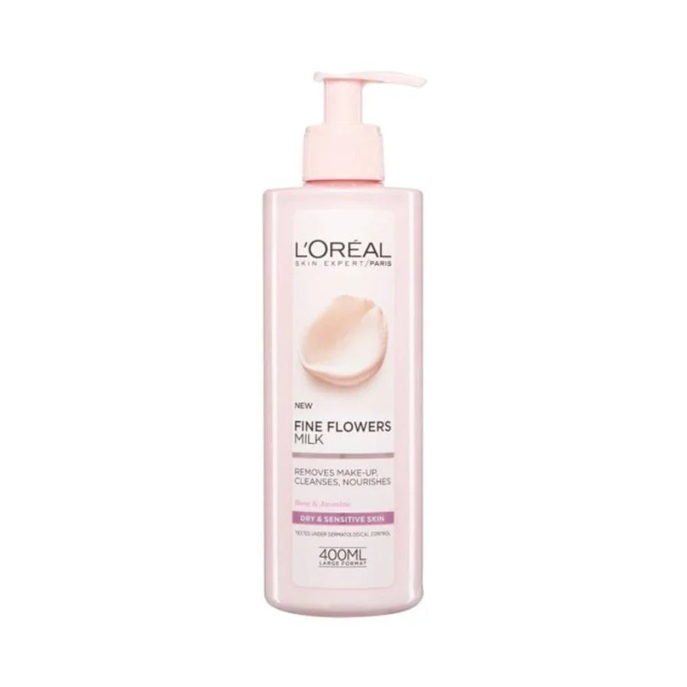 LOREAL FINE FLOWERS MILK DRY AND SENSETIVE SKIN 400 ML