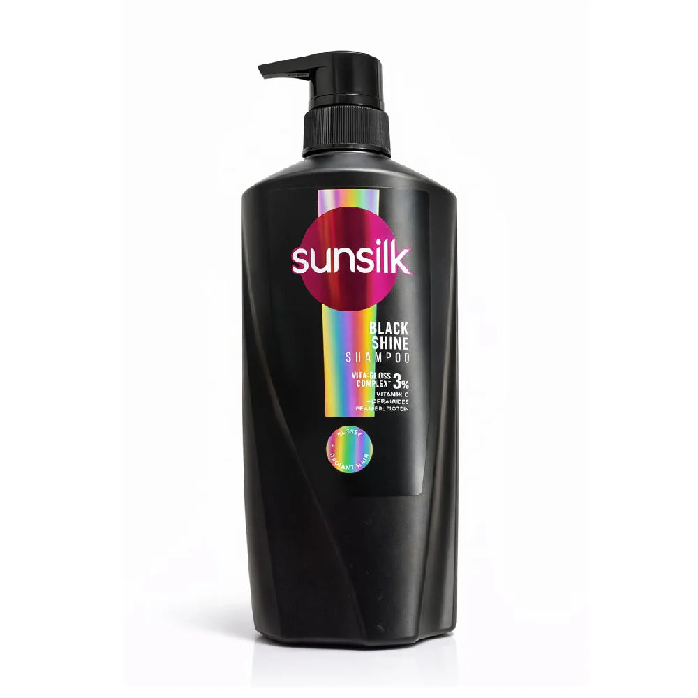 SUNSILK SHAMPOO BLACK SHINE 650 ML