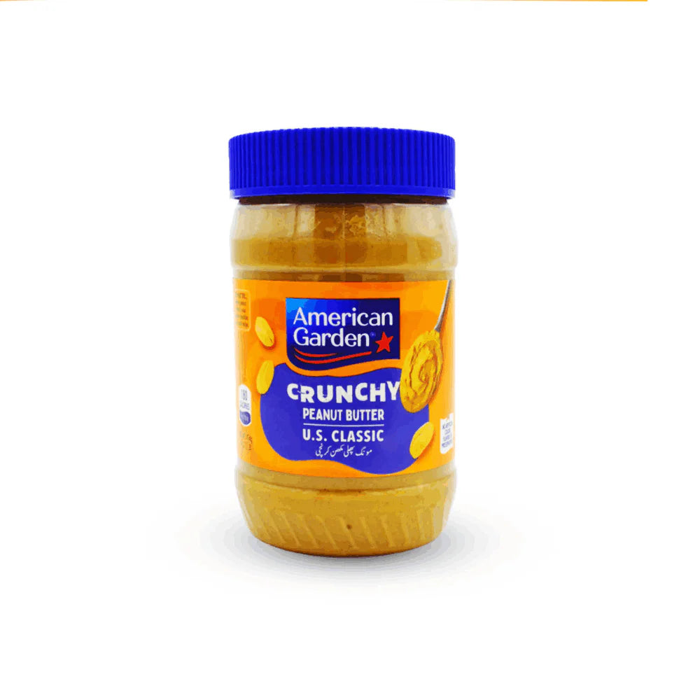 AMERICAN GARDEN PEANUT BUTTER CHUNKY 454 GM