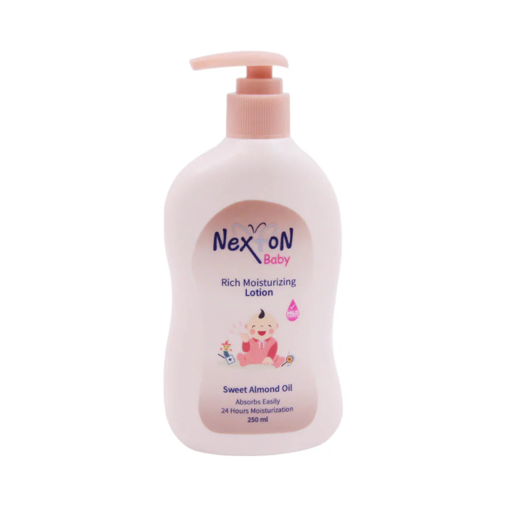 NEXTON BABY LOTION SWEET ALMOND OIL 250ML
