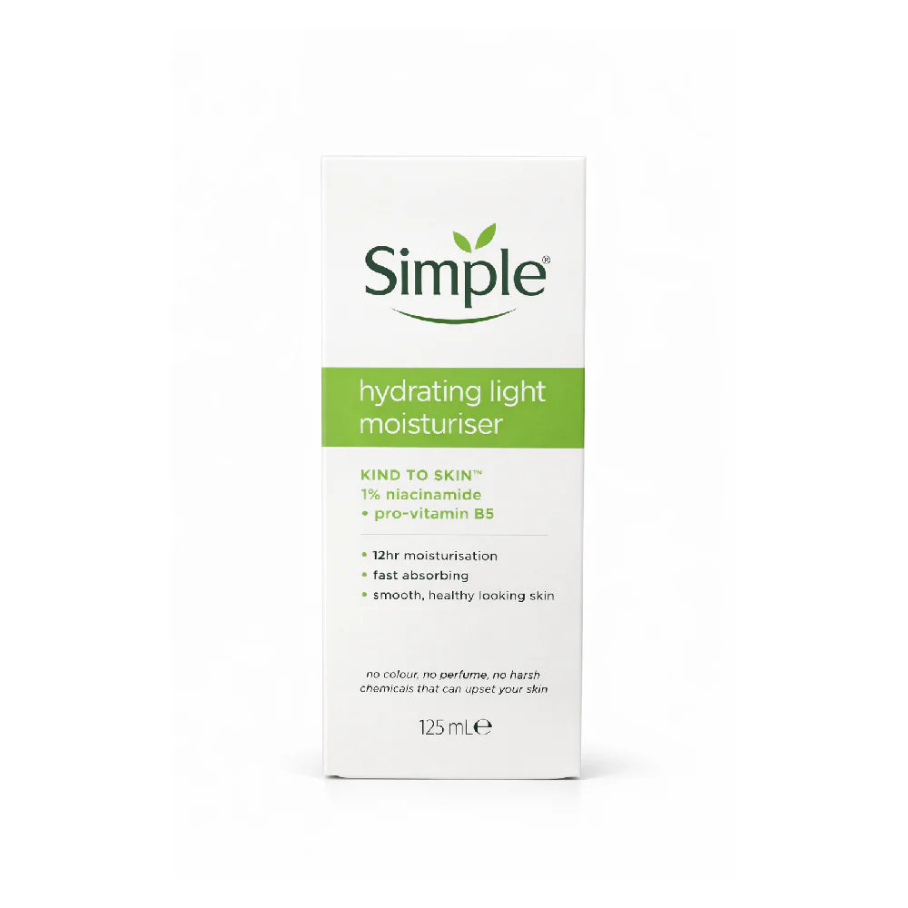 SIMPLE HYDRATING LIGHT MOISTUIRISER V-B5+E 125ML