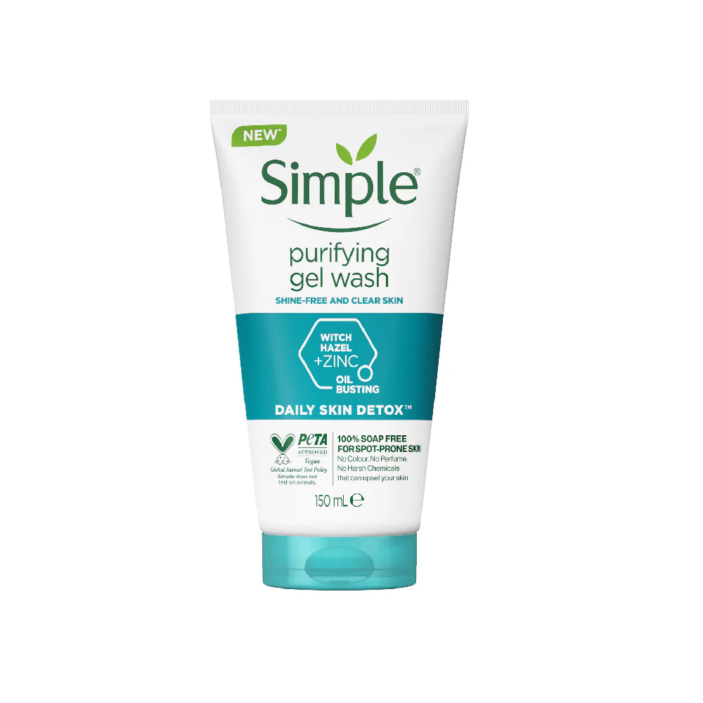 SIMPLE DAILY SKIN DETOX PURIFYING FACIAL WASH 150ML