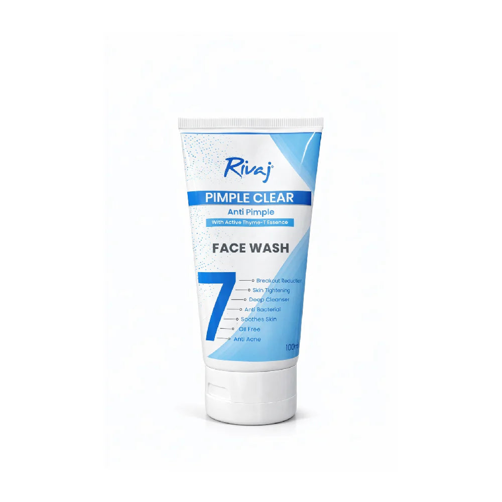 RIVAJ PIMPLES CLEAR ACTIVE THYMO FACE WASH 100ML