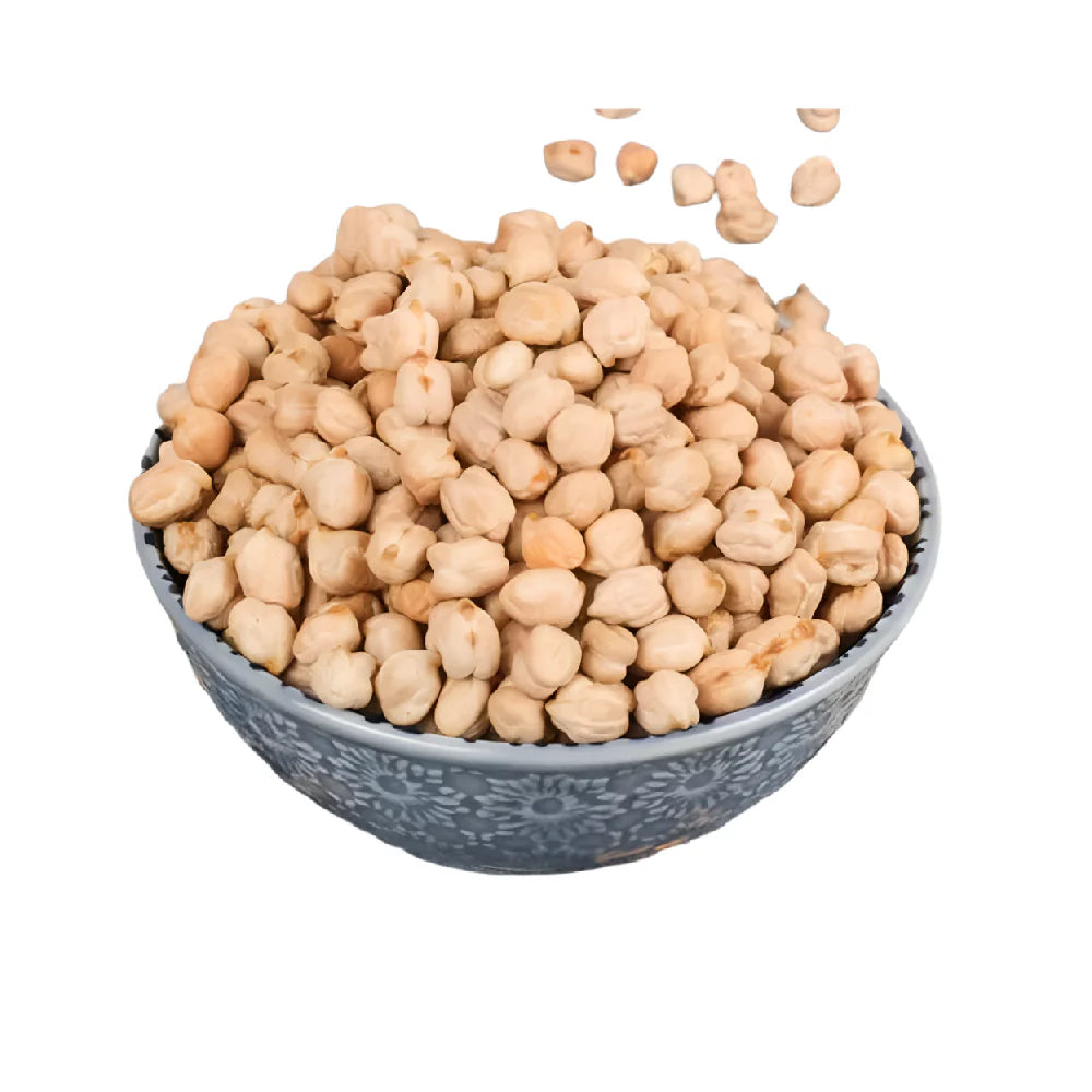 WHITE CHANA BAREEK