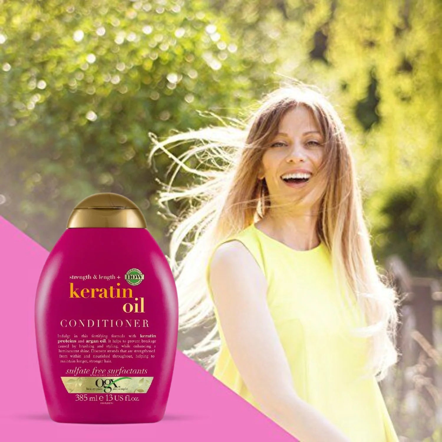 OGX Anti-breakage + Keratin Oil Shampoo