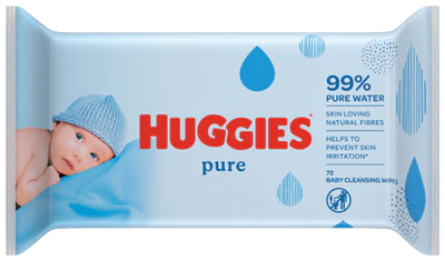 Huggies Pure Baby Wipes