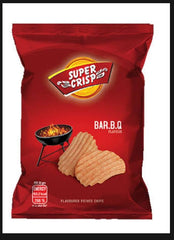 SUPER CRISP CHIPS BARBECUE  100 RS