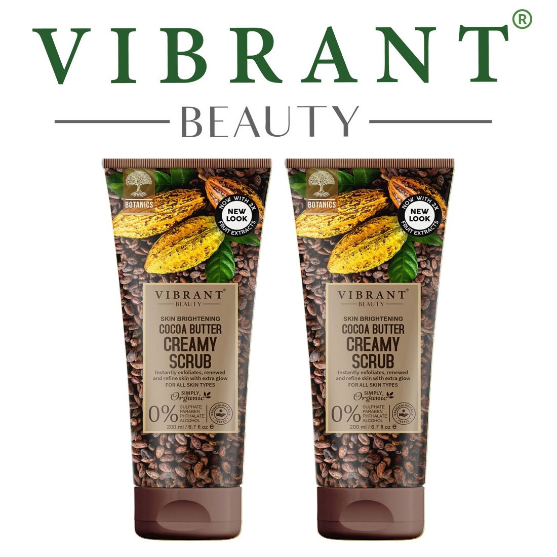 Vibrant Beauty Cocoa Butter Creamy Scrub