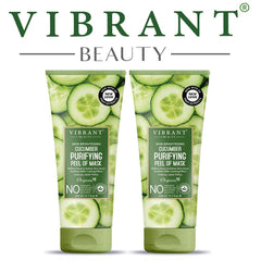 Vibrant Beauty Cucumber Purifying Peel-Off Mask