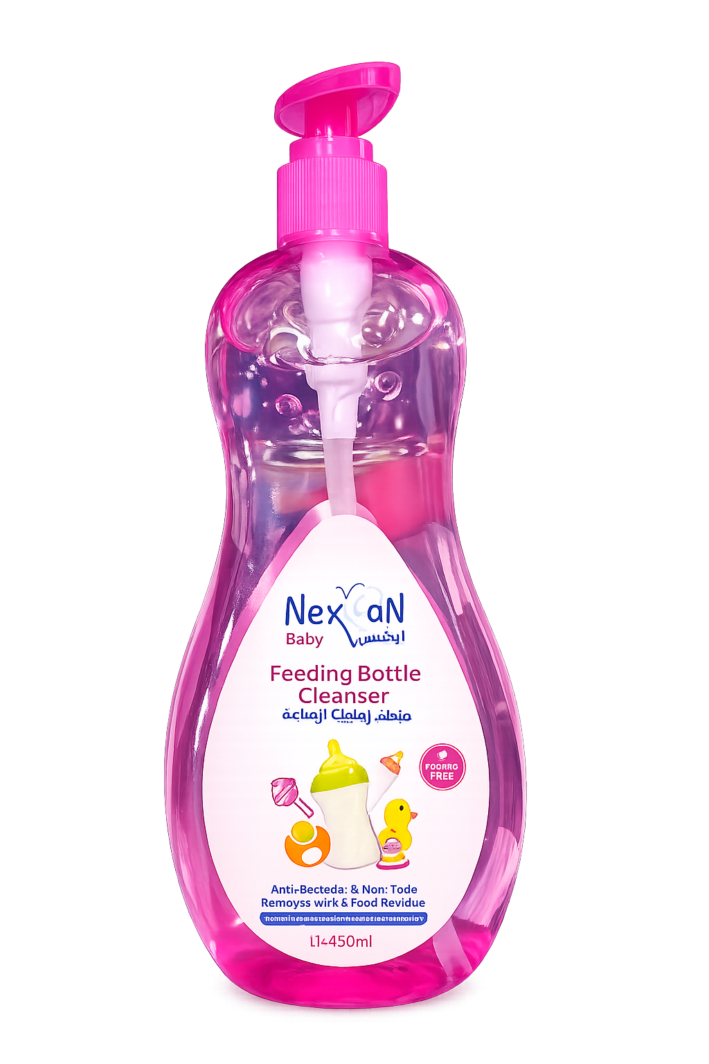 Nexton Feeding Bottle Liquid Soap 750 ml