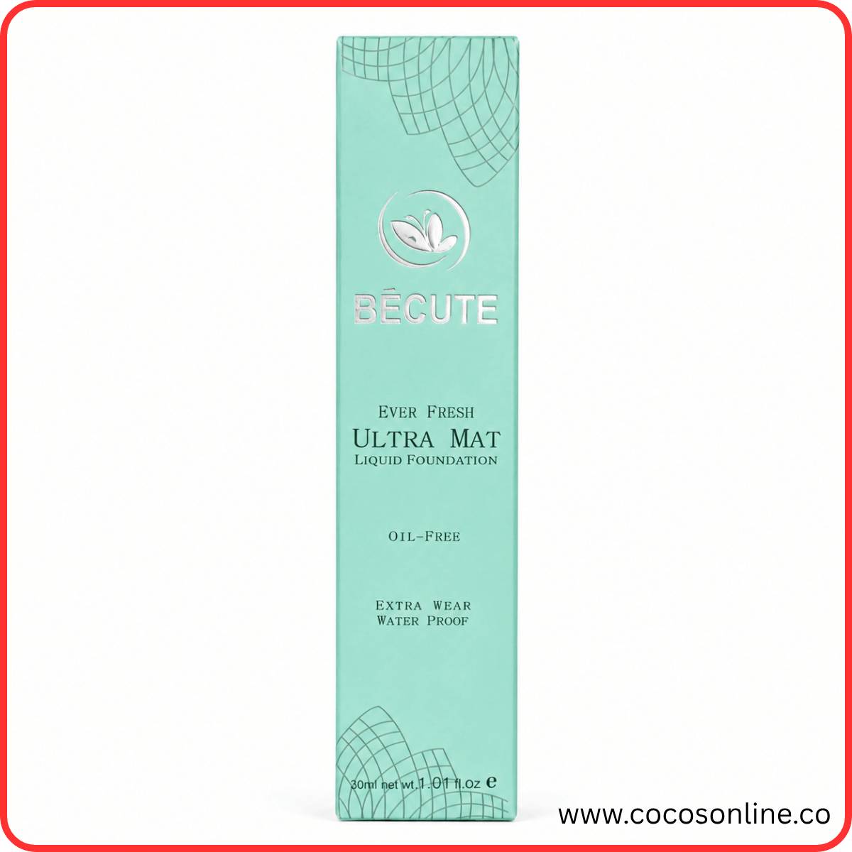 Becute Cosmetics Ultra Matt Liquid Foundation ( #LF01 )