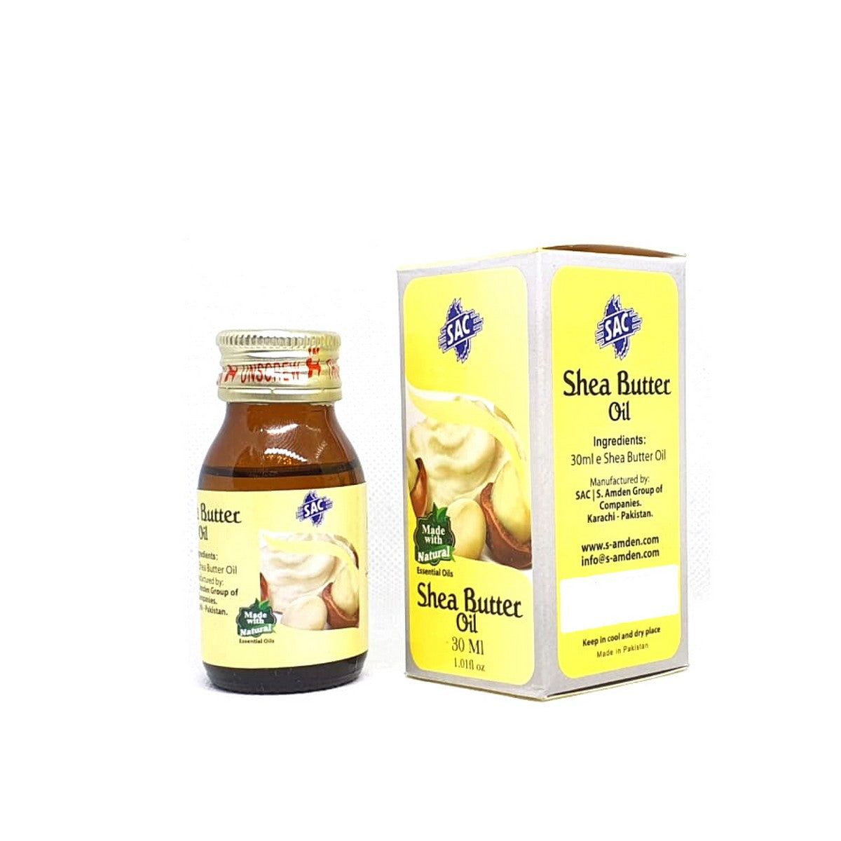Shea Butter Oil - 30ml - Skin, Hair, multipurpose